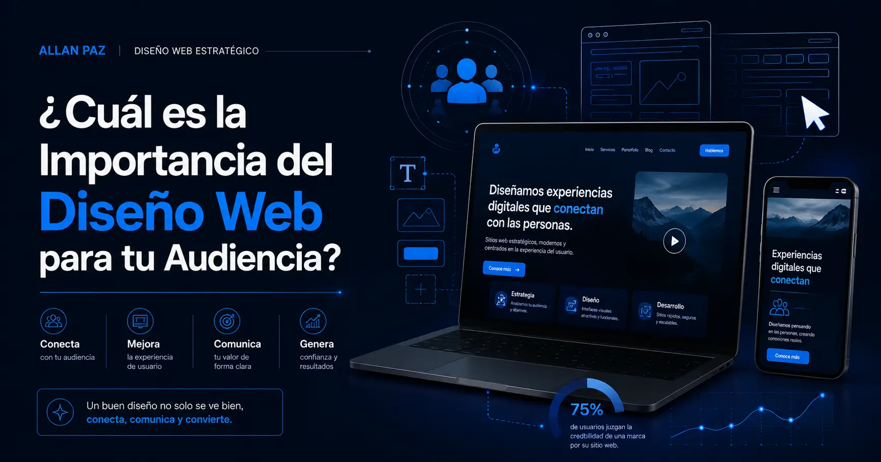 diseño web dark